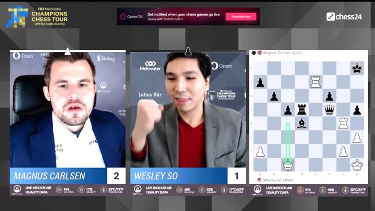 U.S. chess champ Wesley So wins Opera Euro Rapid ‘21